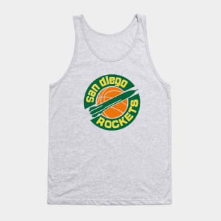 Defunct San Diego Rockets Basketball 1967 Tank Top